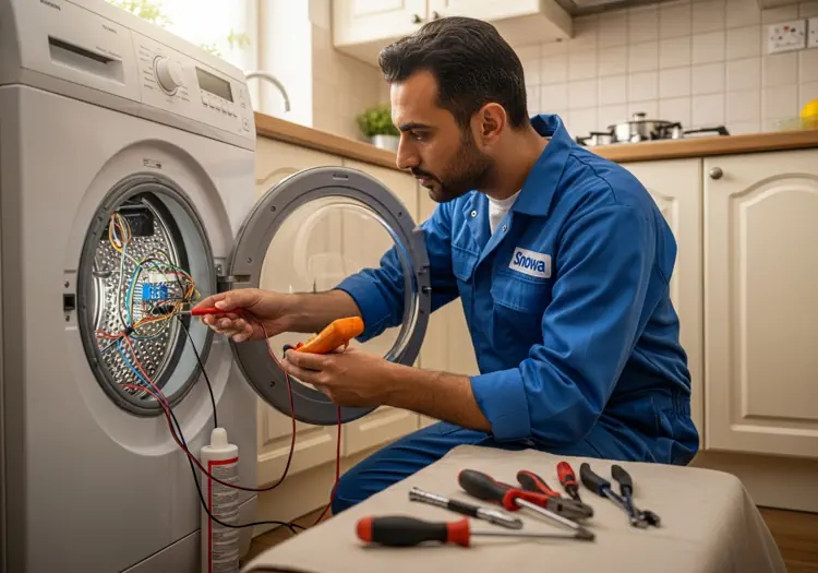 نمایندگی تعمیرات لباسشویی اسنوا - سرویس تخصصی Snowa